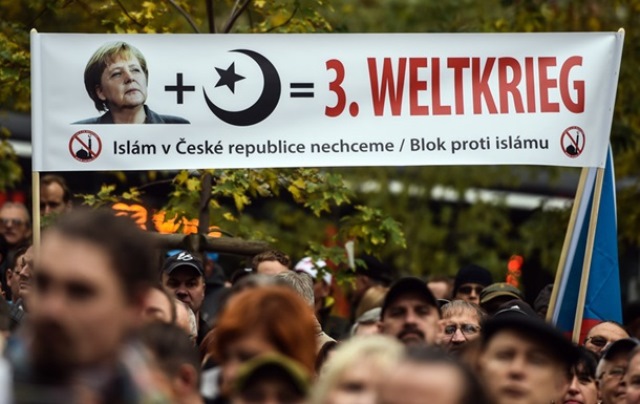 В Чехии прошли антимигрантские митинги